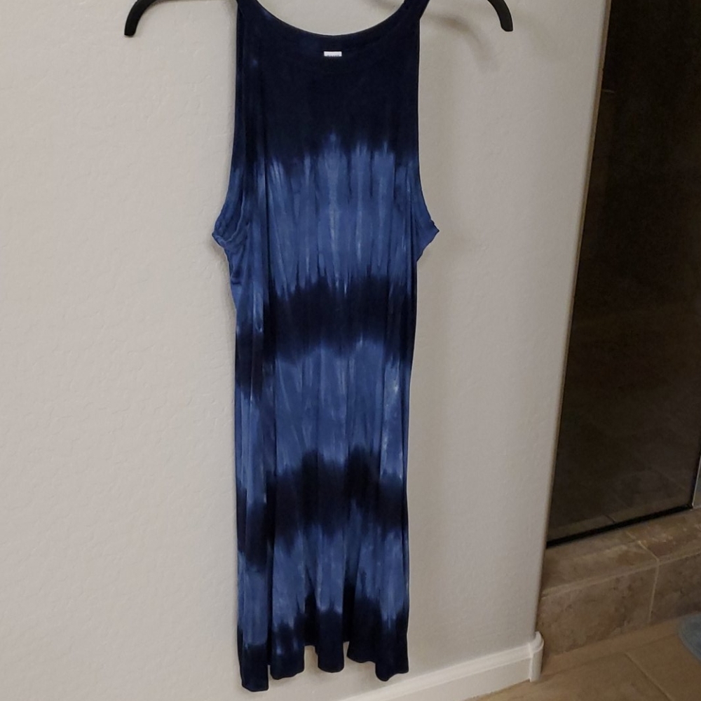 Old Navy Dip Tie Dye Dress